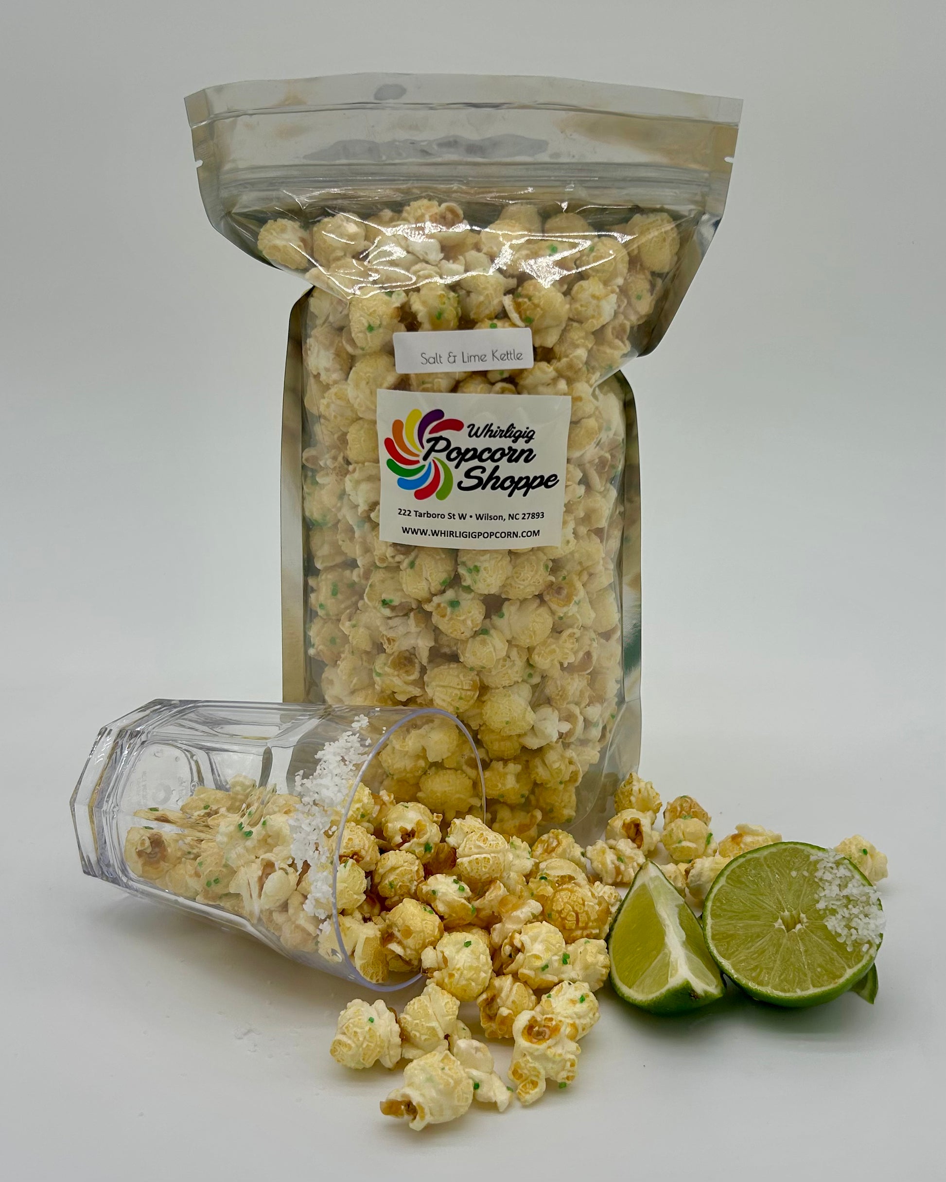 Tangy and salty popcorn