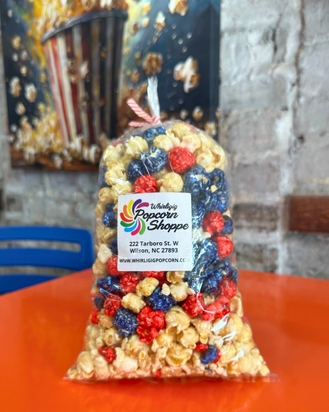 Celebrate America’s 250th Anniversary with Whirligig Popcorn Shoppe in Wilson, NC