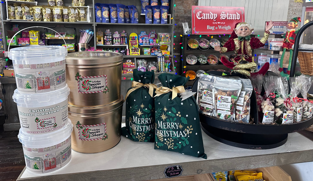 Make the Season Sweet with Whirligig Popcorn Shoppe’s Christmas Gifts