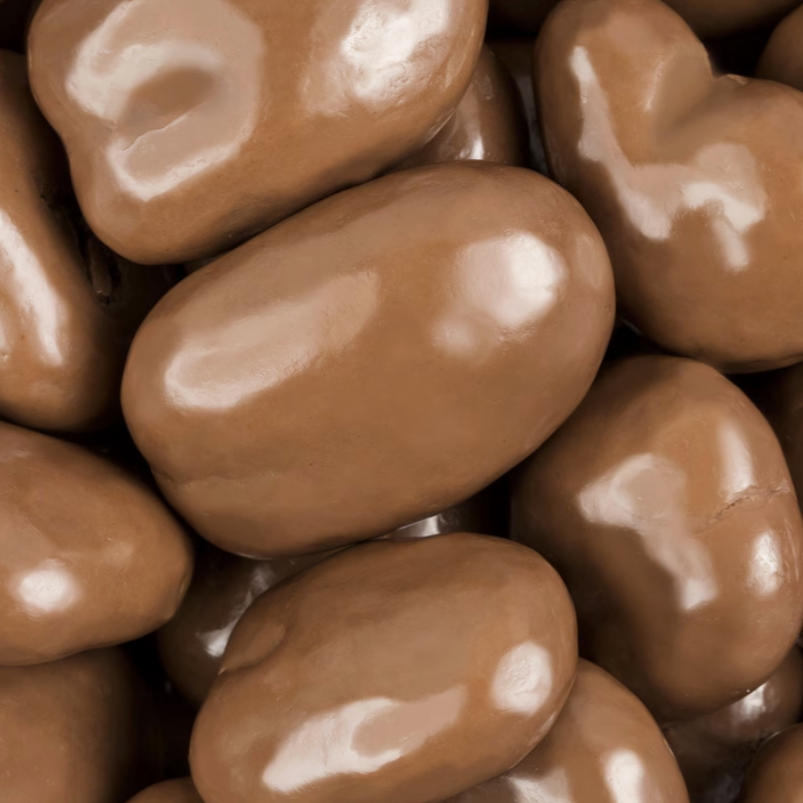 Milk chocolate covered pecans