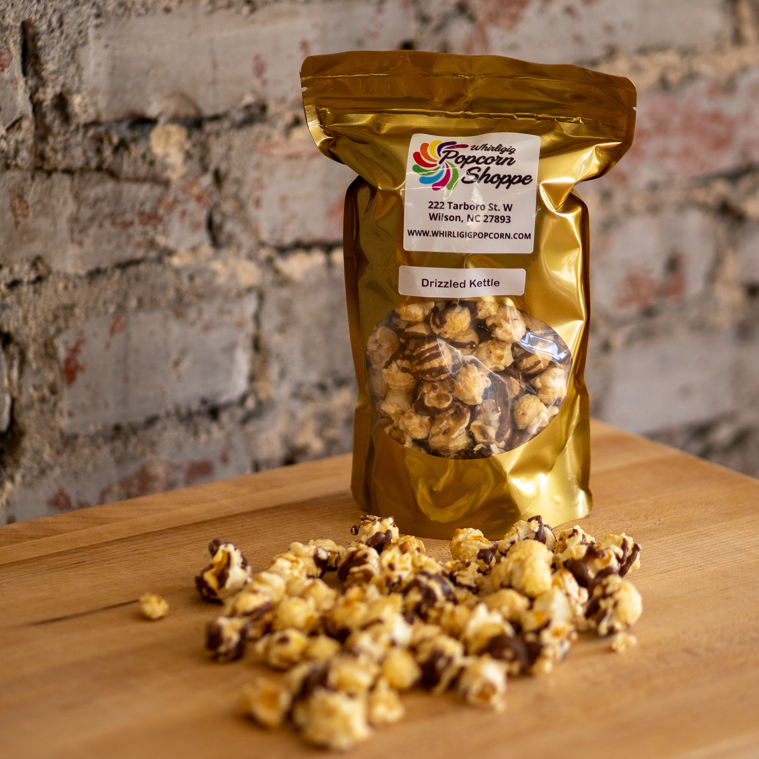 Chocolate Drizzled Kettle