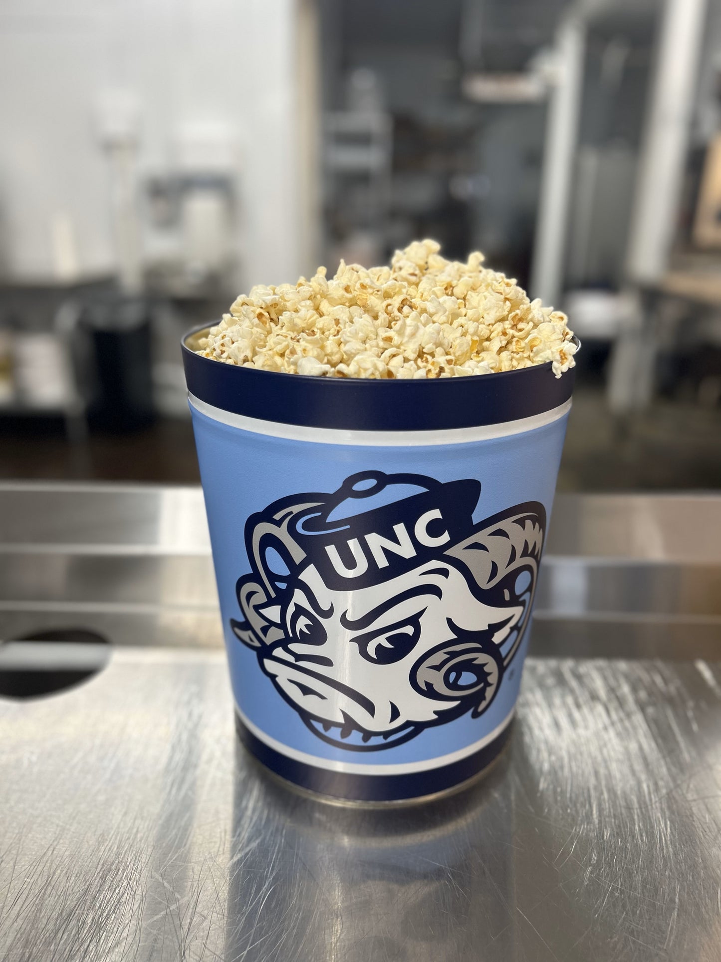 UNC Popcorn Tin