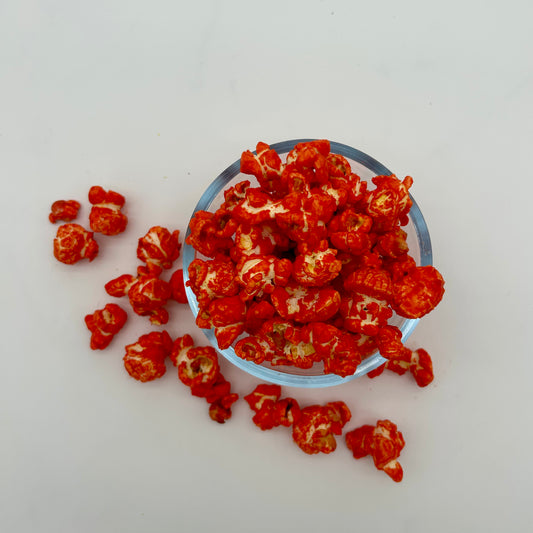 Hot Cheese Popcorn- A spicy twist on a flavorful classic
