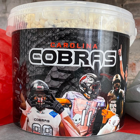 2024 Carolina Cobra Popcorn Bucket