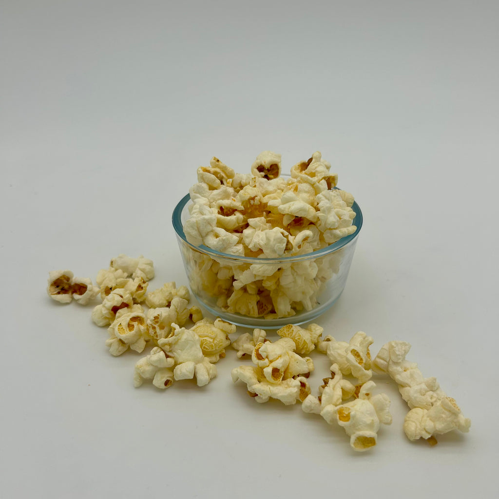 Classic movie theater popcorn. Even better than the big screen.