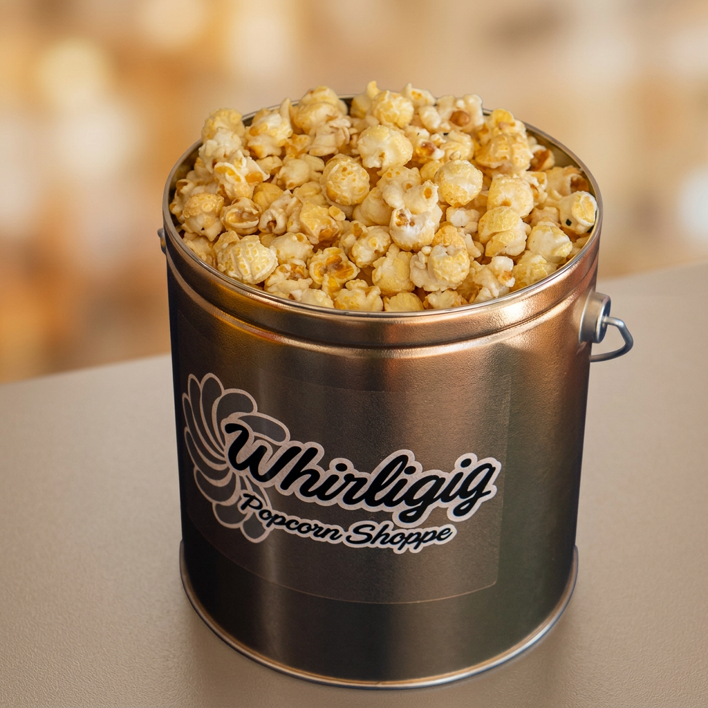 One Flavor Popcorn Tin